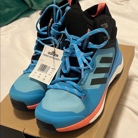 adidas Shoes - Adidas Terrex Skychaser 2 Blue and Black Shoes